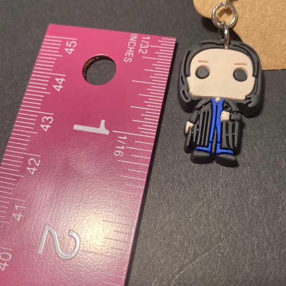Harry Potter Professor Severus Snape Earings - Picture 3 of 3